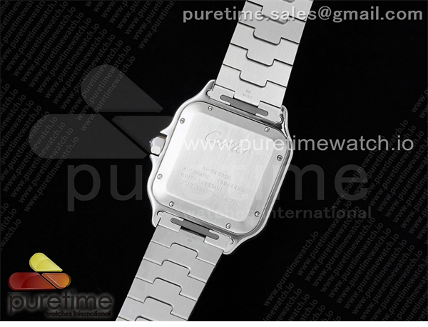Cartier AF공장 까르띠에 산토스 라지 브라운다이얼 브레이슬릿 Santos de Cartier 40mm SS AF 1_1 Best Edition Brown Dial on SS SmartLinks Bracelet MIYOTA 9015 레플리카 11번 이미지 - 시계 | 세미샵 레플리카 사이트