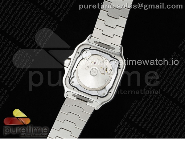 Cartier AF공장 까르띠에 산토스 라지 브라운다이얼 브레이슬릿 Santos de Cartier 40mm SS AF 1_1 Best Edition Brown Dial on SS SmartLinks Bracelet MIYOTA 9015 레플리카 15번 이미지 - 시계 | 세미샵 레플리카 사이트