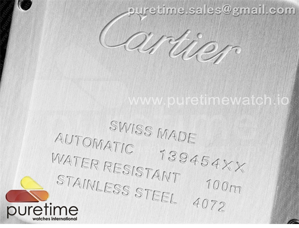 Cartier AF공장 까르띠에 산토스 라지 브라운다이얼 브레이슬릿 Santos de Cartier 40mm SS AF 1_1 Best Edition Brown Dial on SS SmartLinks Bracelet MIYOTA 9015 레플리카 22번 이미지 - 시계 | 세미샵 레플리카 사이트