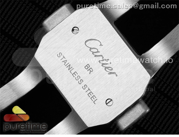 Cartier AF공장 까르띠에 산토스 라지 브라운다이얼 브레이슬릿 Santos de Cartier 40mm SS AF 1_1 Best Edition Brown Dial on SS SmartLinks Bracelet MIYOTA 9015 레플리카 32번 이미지 - 시계 | 세미샵 레플리카 사이트