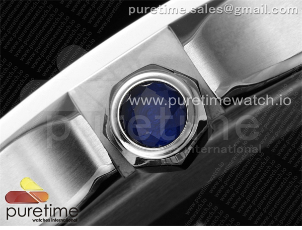 Cartier AF공장 까르띠에 산토스 라지 블루다이얼 브레이슬릿 Santos de Cartier 40mm SS AF 1_1 Best Edition Blue Dial on SS SmartLinks Bracelet MIYOTA 9015 레플리카 7번 이미지 - 시계 | 세미샵 레플리카 사이트