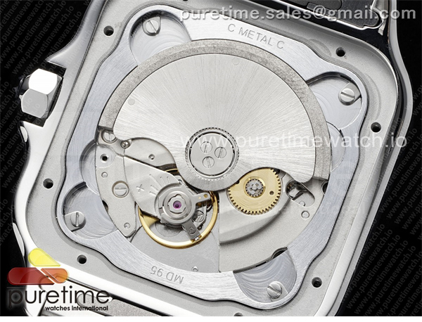 Cartier AF공장 까르띠에 산토스 라지 블루다이얼 브레이슬릿 Santos de Cartier 40mm SS AF 1_1 Best Edition Blue Dial on SS SmartLinks Bracelet MIYOTA 9015 레플리카 15번 이미지 - 시계 | 세미샵 레플리카 사이트