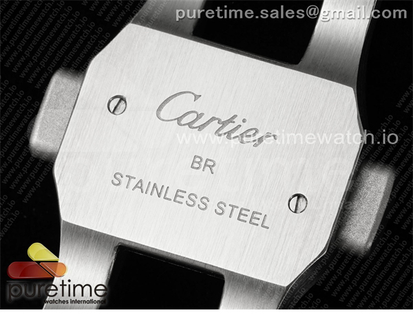Cartier AF공장 까르띠에 산토스 라지 블루다이얼 브레이슬릿 Santos de Cartier 40mm SS AF 1_1 Best Edition Blue Dial on SS SmartLinks Bracelet MIYOTA 9015 레플리카 30번 이미지 - 시계 | 세미샵 레플리카 사이트
