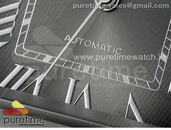 Cartier AF공장 까르띠에 산토스 미디움 그레이다이얼 브레이슬릿 Santos de Cartier 35mm SS AF 1_1 Best Edition Gray Dial on SS SmartLinks Bracelet MIYOTA 9015 _ 레플리카 6번 이미지 - 시계 | 세미샵 레플리카 사이트