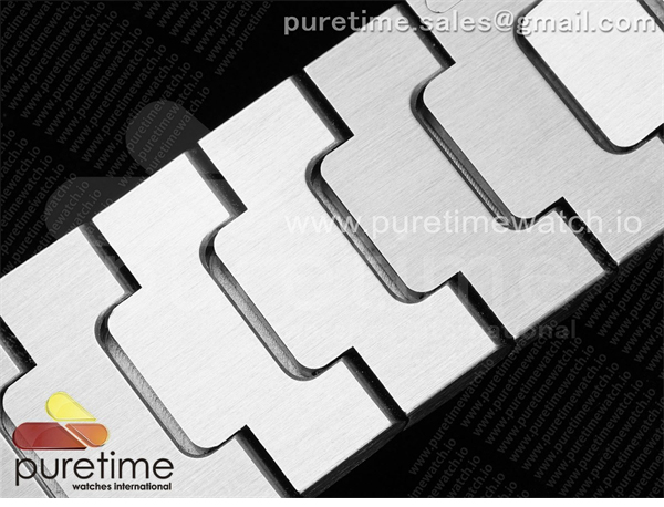 Cartier AF공장 까르띠에 산토스 미디움 그레이다이얼 브레이슬릿 Santos de Cartier 35mm SS AF 1_1 Best Edition Gray Dial on SS SmartLinks Bracelet MIYOTA 9015 _ 레플리카 25번 이미지 - 시계 | 세미샵 레플리카 사이트