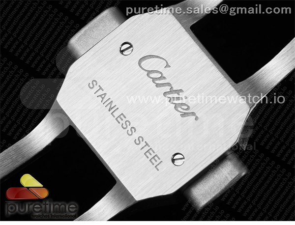 Cartier AF공장 까르띠에 산토스 미디움 브라운다이얼 브레이슬릿 Santos de Cartier 35mm SS AF 1_1 Best Edition Brown Dial on SS SmartLinks Bracelet MIYOTA 9015 레플리카 31번 이미지 - 시계 | 세미샵 레플리카 사이트