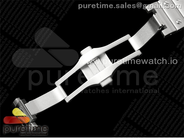 Cartier BV공장 까르띠에 산토스 2018 미디움 스틸 브라운다이얼 스마트링크브레이슬릿 Santos de Cartier 35mm SS BVF 1_1 Best Edition Brown Dial on SS SmartLinks Bracelet MIYOTA 9015 _ 레플리카 32번 이미지 - 시계 | 세미샵 레플리카 사이트