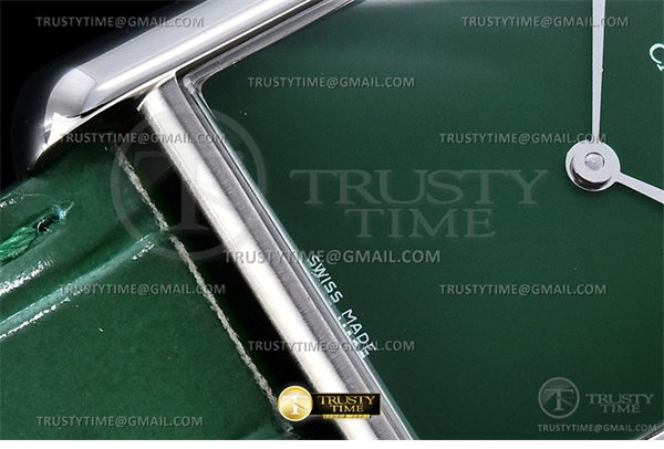 Cartier DR공장 까르띠에 탱크 머스트 라지 그린다이얼 악어스트랩 Cartier Tank Must SS_LE Green DRF Swiss Qtz 레플리카 7번 이미지 - 시계 | 세미샵 레플리카 사이트
