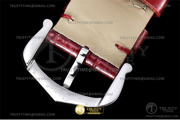 Cartier DR공장 까르띠에 탱크 머스트 라지 레드다이얼 악어스트랩 Cartier Tank Must SS_LE Red DRF Swiss Qtz 레플리카 8번 이미지 - 시계 | 세미샵 레플리카 사이트