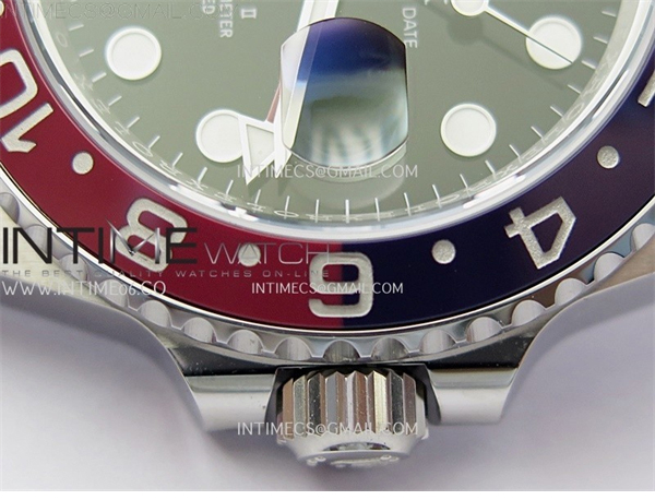 Rolex APS공장 롤렉스 GMT마스터2 BLRO 레드앤블루베젤 오이스터브레이슬릿 GMT-Master II 126710 BLRO Red_Blue Ceramic 904L SS APSF 1_1 Best Edition Blue Dial On Oyster Bracelet VR3285 CHS 레플리카 10번 이미지 - 시계 | 세미샵 레플리카 사이트