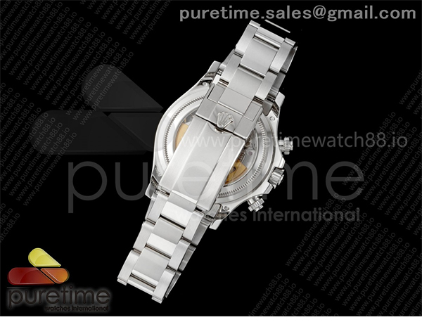 Rolex Clean공장 롤렉스 세라믹 데이토나 아이스다이얼 브레이슬릿 클린공장 Daytona 126506 Clean 1_1 Best Edition 904L Steel Ice Blue Dial Lume Markers on SS Braclet SH4131 레플리카 13번 이미지 - 시계 | 세미샵 레플리카 사이트