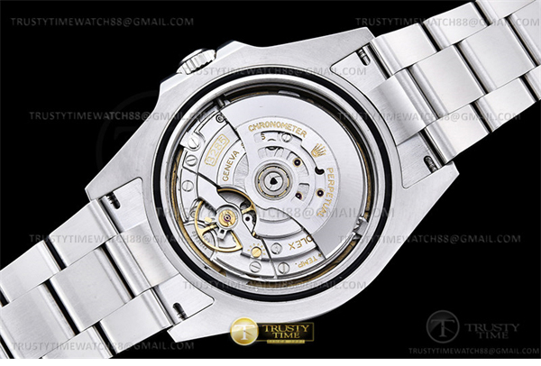Rolex Clean공장 롤렉스 익스플로러2 화이트다이얼 브레이슬릿 Explorer II 216570 904 SS_SS White Clean DD3285 클린 레플리카 19번 이미지 - 시계 | 세미샵 레플리카 사이트