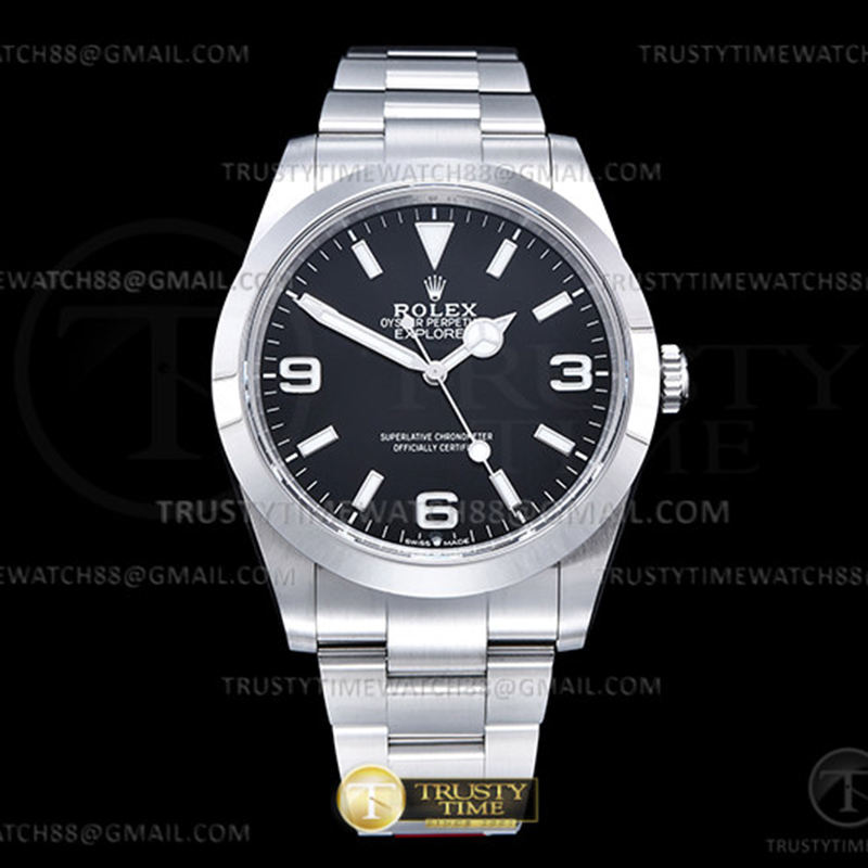 Rolex VS공장 롤렉스 익스플로러 스틸 블랙다이얼 브레이슬릿 Explorer 1 224270 40mm 904L SS_SS Blk VSF VS3230 레플리카 1번 이미지 - 시계 | 세미샵 레플리카 사이트