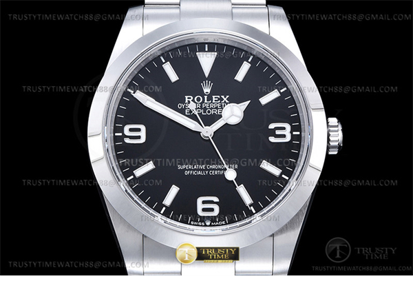 Rolex VS공장 롤렉스 익스플로러 스틸 블랙다이얼 브레이슬릿 Explorer 1 224270 40mm 904L SS_SS Blk VSF VS3230 레플리카 12번 이미지 - 시계 | 세미샵 레플리카 사이트