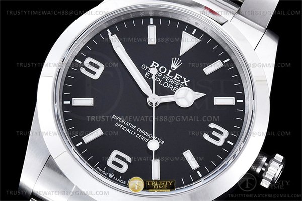 Rolex VS공장 롤렉스 익스플로러 스틸 블랙다이얼 브레이슬릿 Explorer 1 224270 40mm 904L SS_SS Blk VSF VS3230 레플리카 15번 이미지 - 시계 | 세미샵 레플리카 사이트