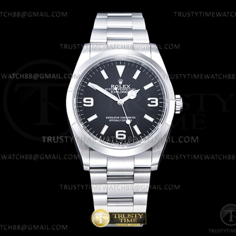 Rolex VS공장 롤렉스 익스플로러 36 신형 124270 스틸 브레이슬릿 Explorer 1 124270 36mm 904L SS_SS Blk VSF VS3230 레플리카 1번 이미지 - 시계 | 세미샵 레플리카 사이트
