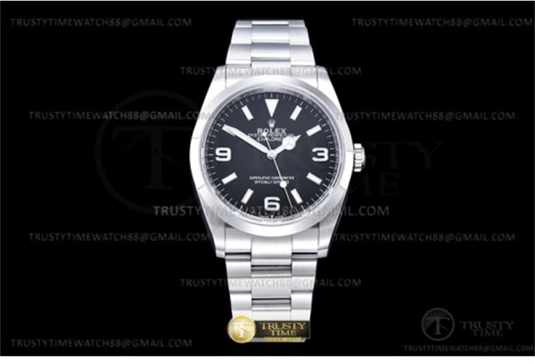 Rolex VS공장 롤렉스 익스플로러 36 신형 124270 스틸 브레이슬릿 Explorer 1 124270 36mm 904L SS_SS Blk VSF VS3230 레플리카 8번 이미지 - 시계 | 세미샵 레플리카 사이트
