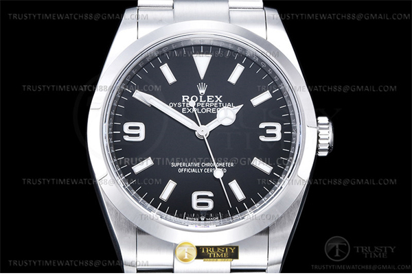 Rolex VS공장 롤렉스 익스플로러 36 신형 124270 스틸 브레이슬릿 Explorer 1 124270 36mm 904L SS_SS Blk VSF VS3230 레플리카 9번 이미지 - 시계 | 세미샵 레플리카 사이트
