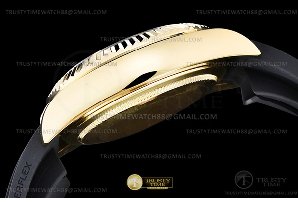 Rolex ZF공장 롤렉스 스카이드웰러 옐로우골드금통 화이트다이얼 러버스트랩 텅스텐 Skydweller 336238 YG_RU White ZF V2 Asia 2824 레플리카 11번 이미지 - 시계 | 세미샵 레플리카 사이트