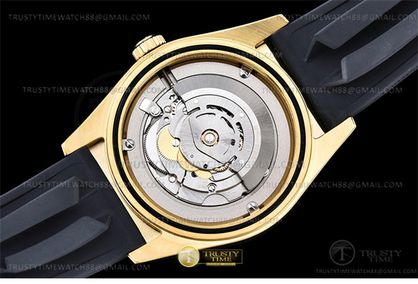 Rolex ZF공장 롤렉스 스카이드웰러 옐로우골드금통 화이트다이얼 러버스트랩 텅스텐 Skydweller 336238 YG_RU White ZF V2 Asia 2824 레플리카 18번 이미지 - 시계 | 세미샵 레플리카 사이트