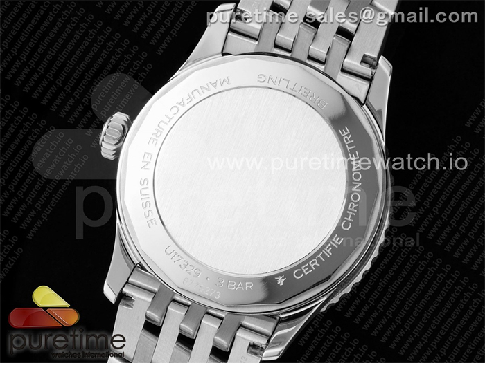 Breitling TF공장 브라이틀링 내비타이머 41미리 스틸 블루다이얼 브레이슬릿 Navitimer Automatic 41mm SS TF 1_1 Best Edition Blue Dial on SS Bracelet A2824 레플리카 13번 이미지 - 시계 | 세미샵 레플리카 사이트