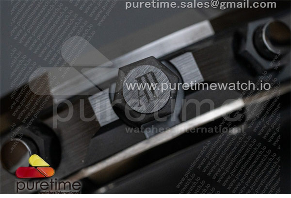 Audemars Piguet APS공장 오데마피게 로얄오크 크로노그래프 풀세라믹 블랙다이얼 브레이슬릿 Royal Oak Chrono 26240 Black Ceramic APSF 1_1 Best Edition on Ceramic Bracelet SA4401 Super Clone 레플리카 7번 이미지 - 시계 | 세미샵 레플리카 사이트