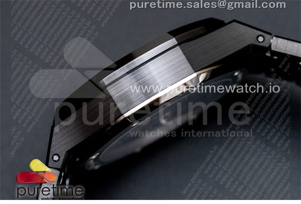 Audemars Piguet APS공장 오데마피게 로얄오크 크로노그래프 풀세라믹 블랙다이얼 브레이슬릿 Royal Oak Chrono 26240 Black Ceramic APSF 1_1 Best Edition on Ceramic Bracelet SA4401 Super Clone 레플리카 8번 이미지 - 시계 | 세미샵 레플리카 사이트