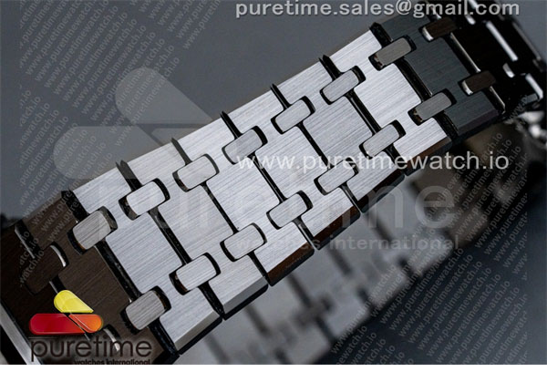 Audemars Piguet APS공장 오데마피게 로얄오크 크로노그래프 풀세라믹 블랙다이얼 브레이슬릿 Royal Oak Chrono 26240 Black Ceramic APSF 1_1 Best Edition on Ceramic Bracelet SA4401 Super Clone 레플리카 9번 이미지 - 시계 | 세미샵 레플리카 사이트