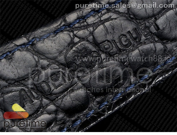 Audemars Piguet APS공장 오데마피게 로얄오크 15210 CODE 11.59 스틸 블루다이얼 블루가죽스트랩 Code 11.59 SS 15210 APSF 1_1 Best Edition Blue Dial on Blue Leather Strap SA4302 Super Clone 레플리카 28번 이미지 - 시계 | 세미샵 레플리카 사이트