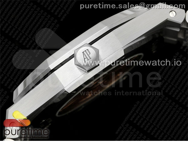 Audemars Piguet THB공장 오데마피게 로얄오크 41 오픈워크 15407 스틸 스켈레톤다이얼 브레이슬릿 Royal Oak 41mm Openworked 15407 SS THBF 1_1 Best Edition on SS Bracelet SA3132 V2 레플리카 9번 이미지 - 시계 | 세미샵 레플리카 사이트