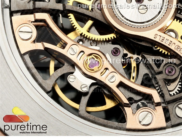 Audemars Piguet THB공장 오데마피게 로얄오크 41 오픈워크 15407 스틸 스켈레톤다이얼 브레이슬릿 Royal Oak 41mm Openworked 15407 SS THBF 1_1 Best Edition on SS Bracelet SA3132 V2 레플리카 19번 이미지 - 시계 | 세미샵 레플리카 사이트