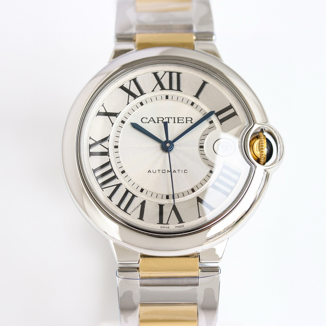 카르티에 까르띠에 발롱 블루 워치 40mm 오토메틱 콤비 W2BB0022 레플리카 6번 이미지 - 시계 | 세미샵 레플리카 사이트