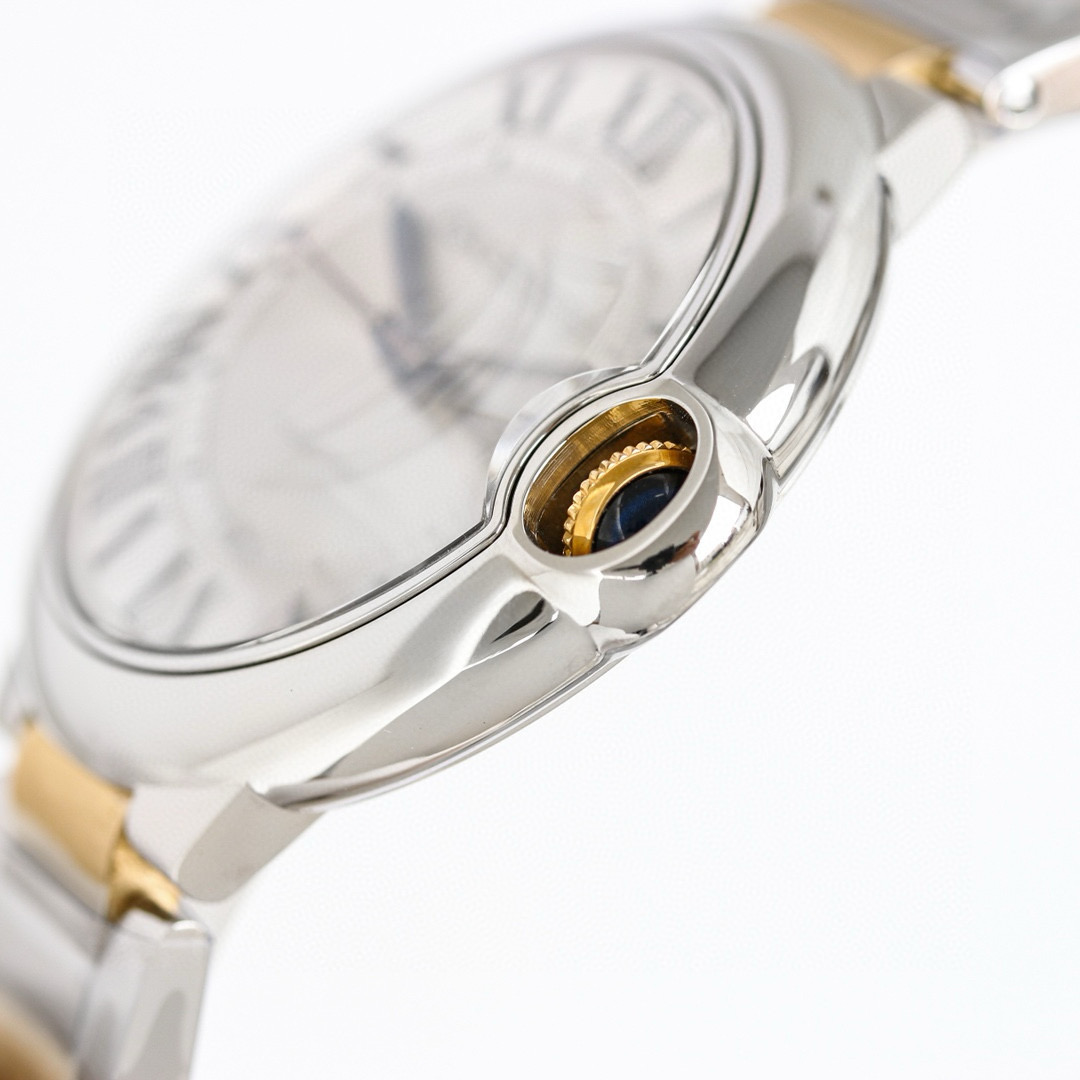 카르티에 까르띠에 발롱 블루 워치 40mm 오토메틱 콤비 W2BB0022 레플리카 9번 이미지 - 시계 | 세미샵 레플리카 사이트