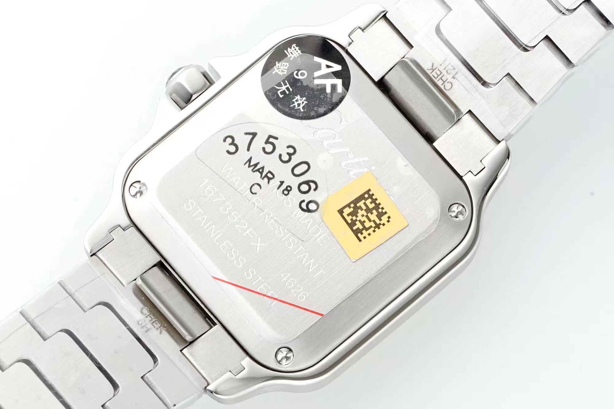 카르티에 카르티에 Santos Ladies 28mm W20056D6 Quartz Silver 레플리카 14번 이미지 - 시계 | 세미샵 레플리카 사이트
