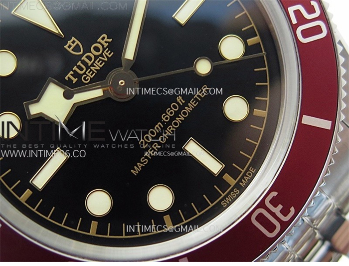 Tudor ZF공장 튜더 헤리티지 블랙베이 41 레드베젤 블랙다이얼 브레이슬릿 Heritage Black Bay M7941A1A0RU-0003 41mm SS ZF 1_1 Best Edition Black Dial Red Bezel on SS Bracelet A2824 레플리카 5번 이미지 - 시계 | 세미샵 레플리카 사이트