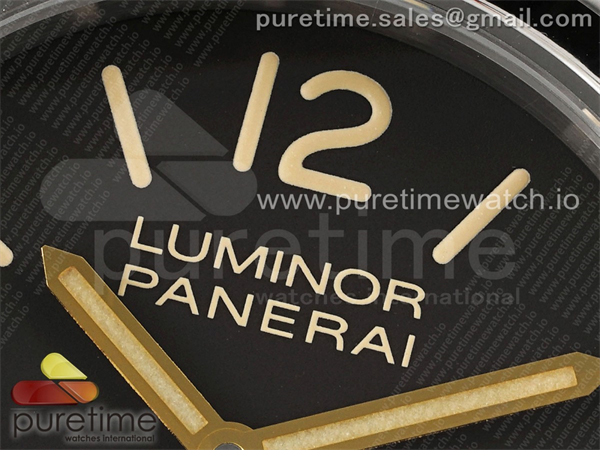 Panerai HW공장 파네라이 루미노르 PAM390 블랙다이얼 브라운스트랩 PAM390 N HWF 1_1 Best Edition Brown Dial on Brown Leather Strap A6497 레플리카 4번 이미지 - 시계 | 세미샵 레플리카 사이트