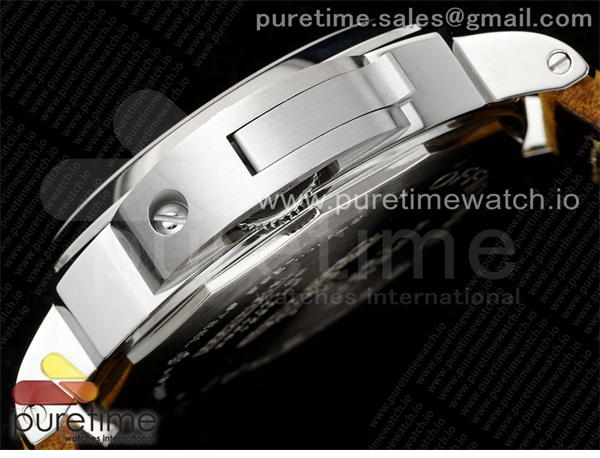 Panerai HW공장 파네라이 루미노르 PAM390 블랙다이얼 브라운스트랩 PAM390 N HWF 1_1 Best Edition Brown Dial on Brown Leather Strap A6497 레플리카 8번 이미지 - 시계 | 세미샵 레플리카 사이트