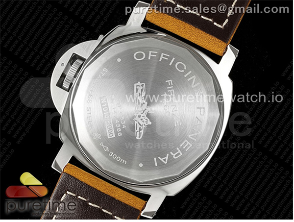Panerai HW공장 파네라이 루미노르 PAM390 블랙다이얼 브라운스트랩 PAM390 N HWF 1_1 Best Edition Brown Dial on Brown Leather Strap A6497 레플리카 12번 이미지 - 시계 | 세미샵 레플리카 사이트