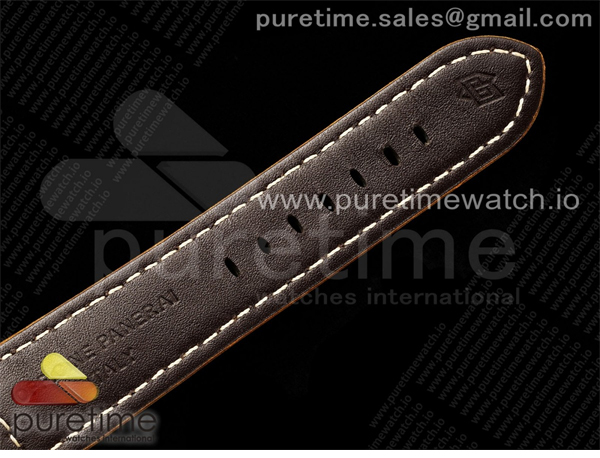 Panerai HW공장 파네라이 루미노르 PAM390 블랙다이얼 브라운스트랩 PAM390 N HWF 1_1 Best Edition Brown Dial on Brown Leather Strap A6497 레플리카 23번 이미지 - 시계 | 세미샵 레플리카 사이트