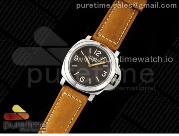 Panerai HW공장 파네라이 루미노르 PAM390 블랙다이얼 브라운스트랩 PAM390 N HWF 1_1 Best Edition Brown Dial on Brown Leather Strap A6497 레플리카 29번 이미지 - 시계 | 세미샵 레플리카 사이트