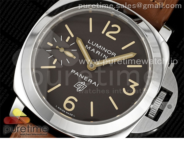 Panerai HW공장 파네라이 루미노르 PAM632 브라운다이얼 가죽스트랩 PAM632 N HWF 1_1 Best Edition Brown Dial on Brown Leather Strap A6497 레플리카 2번 이미지 - 시계 | 세미샵 레플리카 사이트