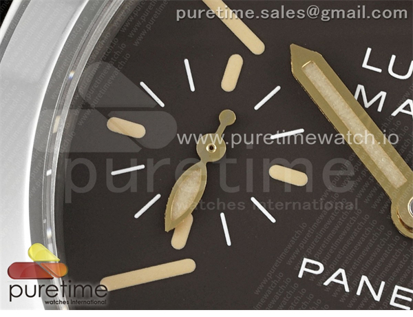 Panerai HW공장 파네라이 루미노르 PAM632 브라운다이얼 가죽스트랩 PAM632 N HWF 1_1 Best Edition Brown Dial on Brown Leather Strap A6497 레플리카 6번 이미지 - 시계 | 세미샵 레플리카 사이트