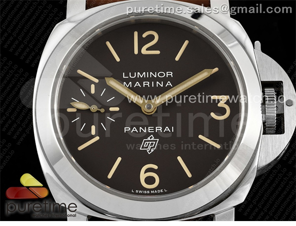 Panerai HW공장 파네라이 루미노르 PAM632 브라운다이얼 가죽스트랩 PAM632 N HWF 1_1 Best Edition Brown Dial on Brown Leather Strap A6497 레플리카 8번 이미지 - 시계 | 세미샵 레플리카 사이트