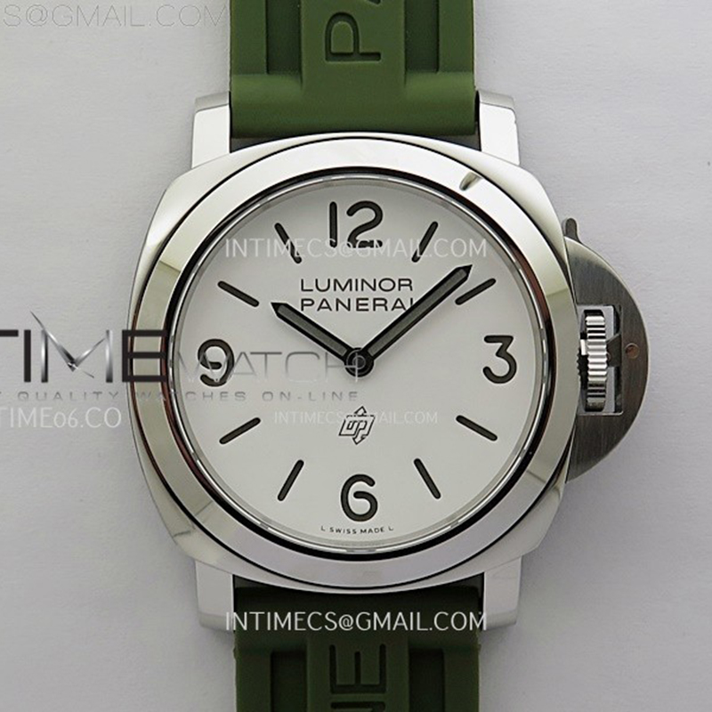 Panerai TT공장 파네라이 PAM1113 화이트다이얼 그린러버스트랩 PAM1113 W TTF 1_1 Best Edition White Dial on Green Rubber Strap A6497 레플리카 1번 이미지 - 시계 | 세미샵 레플리카 사이트