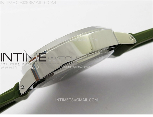 Panerai TT공장 파네라이 PAM1113 화이트다이얼 그린러버스트랩 PAM1113 W TTF 1_1 Best Edition White Dial on Green Rubber Strap A6497 레플리카 11번 이미지 - 시계 | 세미샵 레플리카 사이트