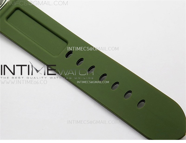 Panerai TT공장 파네라이 PAM1113 화이트다이얼 그린러버스트랩 PAM1113 W TTF 1_1 Best Edition White Dial on Green Rubber Strap A6497 레플리카 15번 이미지 - 시계 | 세미샵 레플리카 사이트