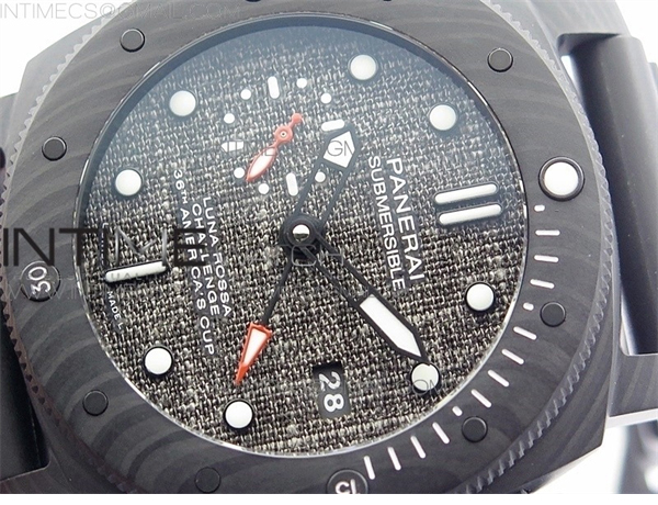 Panerai VS공장 파네라이 PAM1039 섭머저블 카보테크 그레이다이얼 러버스트랩 PAM1039 Carbotech VSF Best Edition Dark Grey Sail Dial on Rubber Strap P.9010 Clone 레플리카 4번 이미지 - 시계 | 세미샵 레플리카 사이트