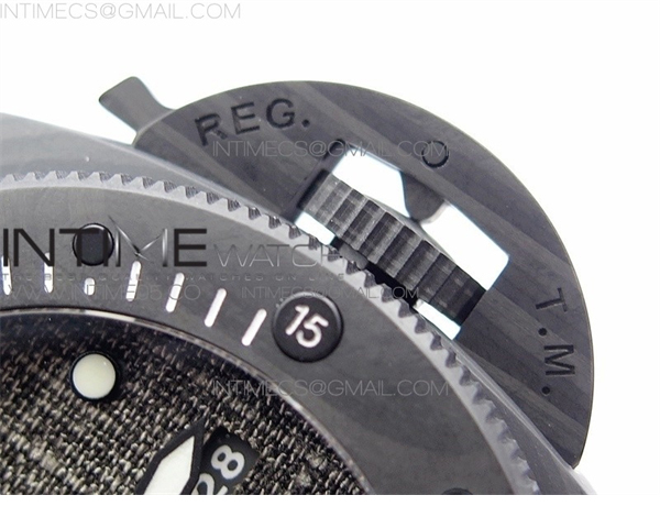 Panerai VS공장 파네라이 PAM1039 섭머저블 카보테크 그레이다이얼 러버스트랩 PAM1039 Carbotech VSF Best Edition Dark Grey Sail Dial on Rubber Strap P.9010 Clone 레플리카 12번 이미지 - 시계 | 세미샵 레플리카 사이트