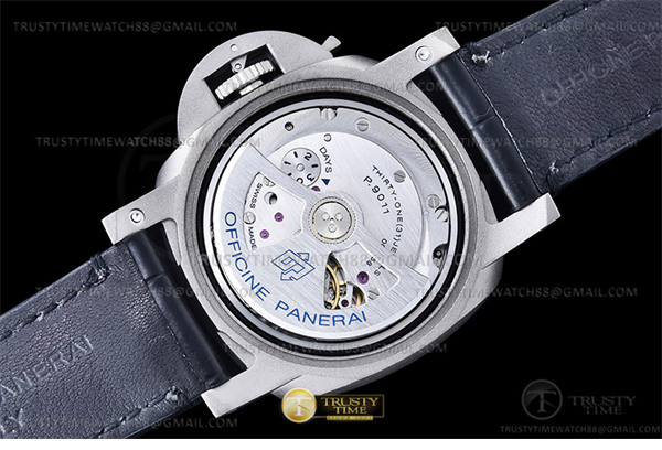 Panerai VS공장 파네라이 PAM1096 루나로사 GMT 가죽스트랩 Lum. Luna Rossa GMT TI_LE Blk VSF P9010 레플리카 19번 이미지 - 시계 | 세미샵 레플리카 사이트