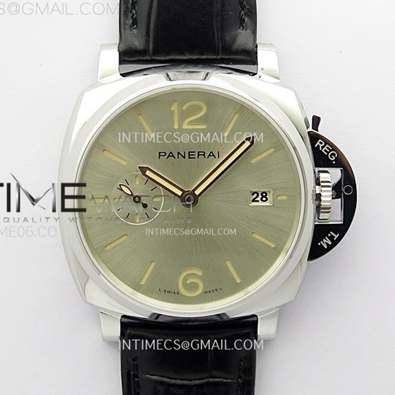 Panerai VS공장 파네라이 PAM1249 화이트선레이다이얼 블랙레더스트랩 PAM1249 X SS VSF 1_1 Best Edition White Sun Dial on Black Leather Strap Asian P900 레플리카 1번 이미지 - 시계 | 세미샵 레플리카 사이트